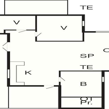 4 Person Holiday Home In R M Рёмё-Киркебю Экстерьер фото